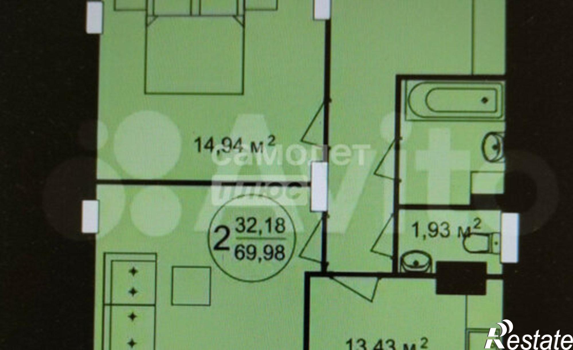 Купить квартиру за 8 650 000 рублей на улица Гагарина, 145
