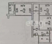 3-комн, 68кв м, этаж 3/10 улица Свиридова, 5