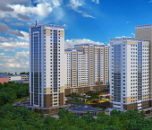 2-комн, 65кв м, этаж 2/23 улица Бехтеева, 5