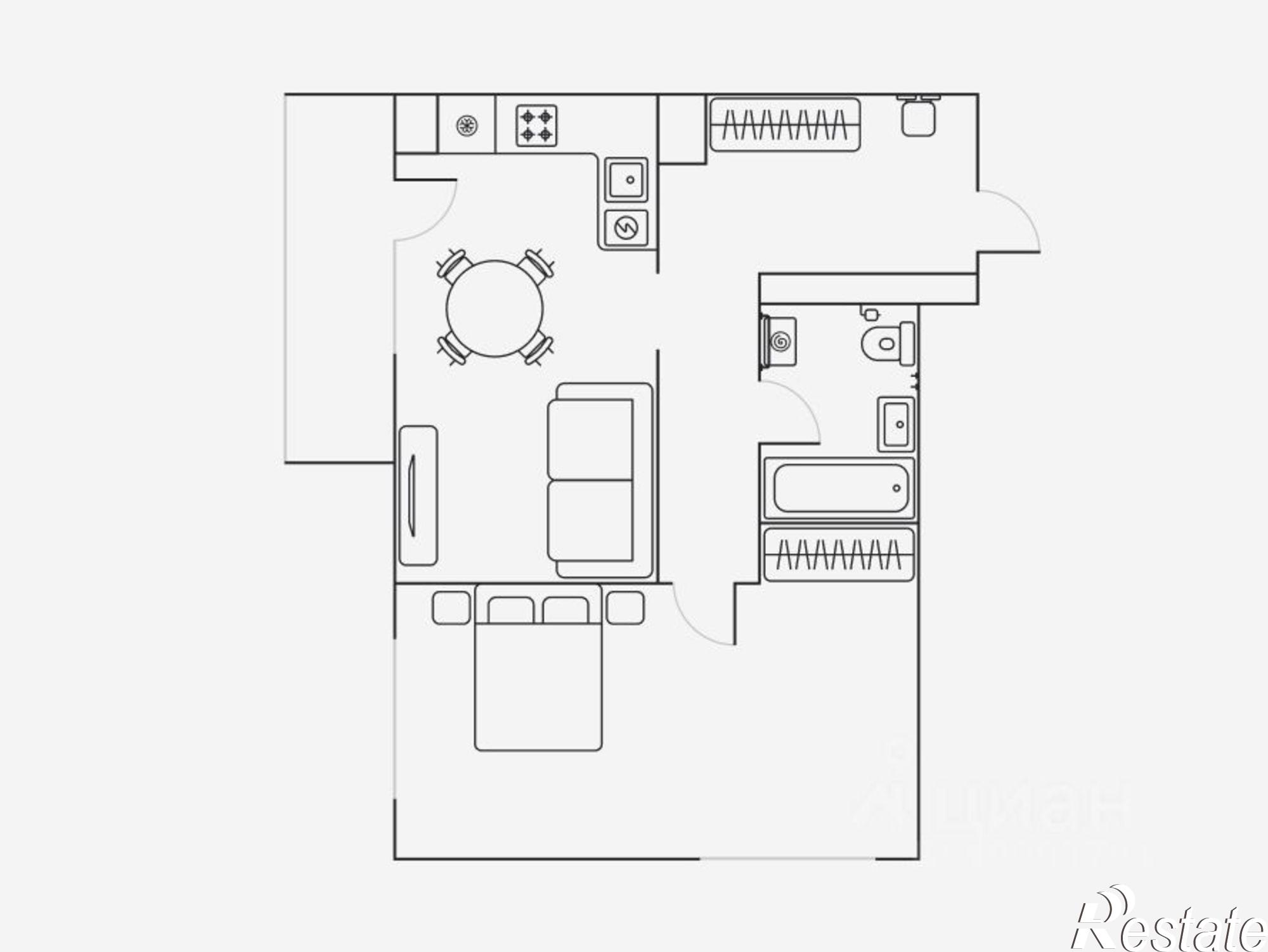 Сдать квартиру за 42 660 рублей на улица М.И. Неделина, 4Д