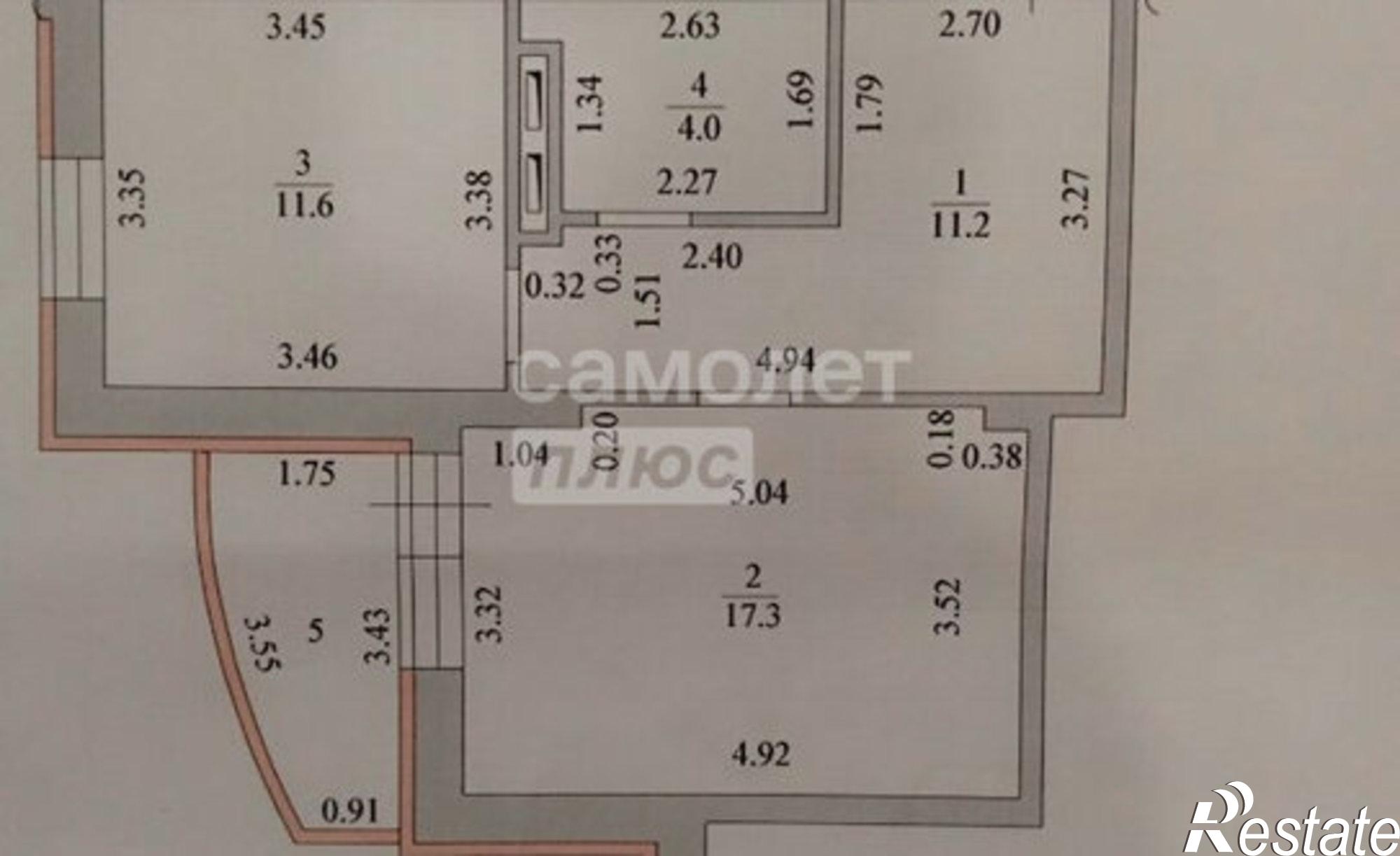 Купить квартиру за 4 500 000 рублей на проспект Победы, 106А