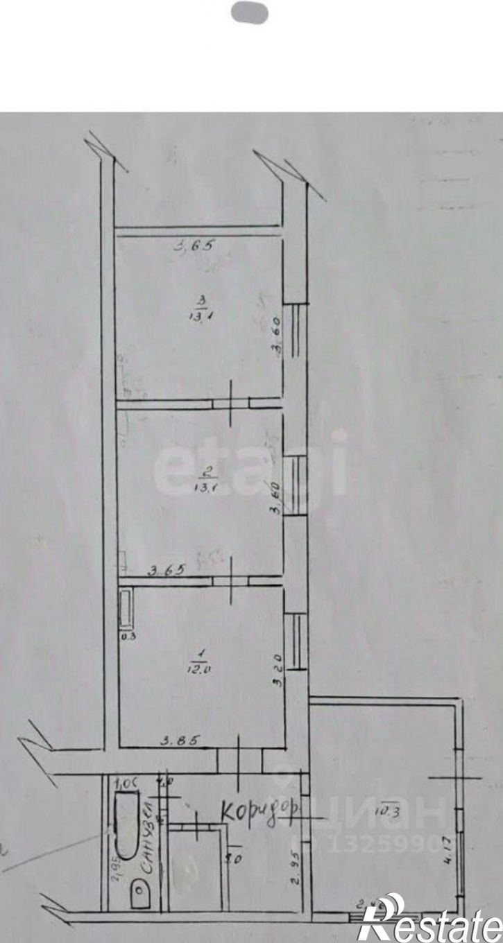 2-комн квартира Васильевская улица, 7,  д. 7