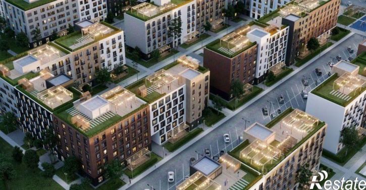 3-комн квартира в новом доме Ленинский сельсовет, село Ленино