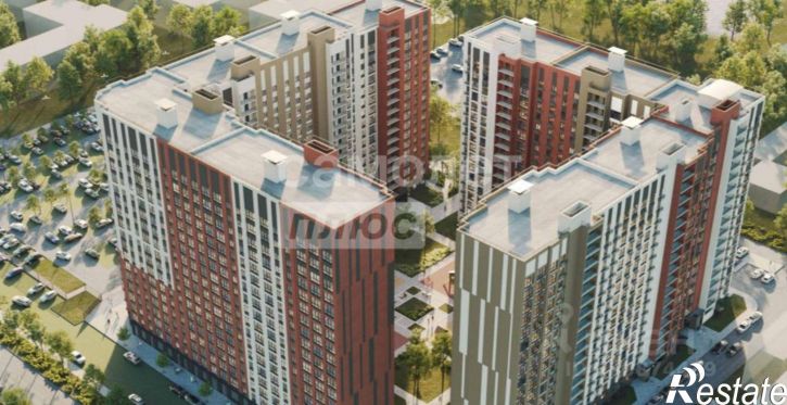 2-комн квартира в новом доме Липецк г., Октябрьский, Перова ул.