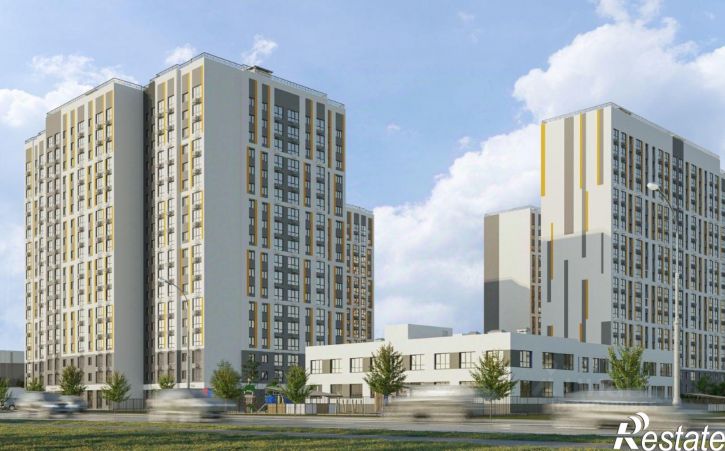 2-комн квартира в новом доме жилой комплекс Инстеп. Механизаторов