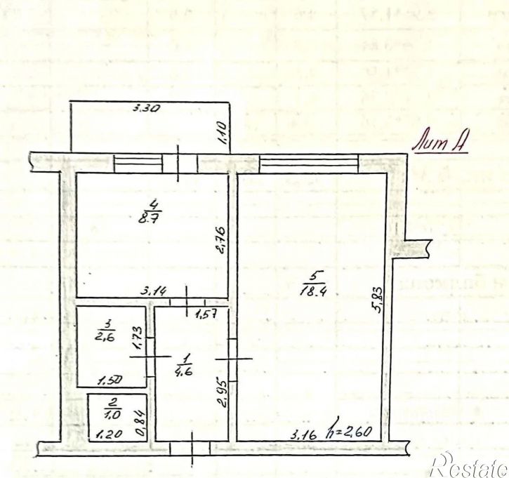 1-комн квартира Усмань, улица Терешковой, 25