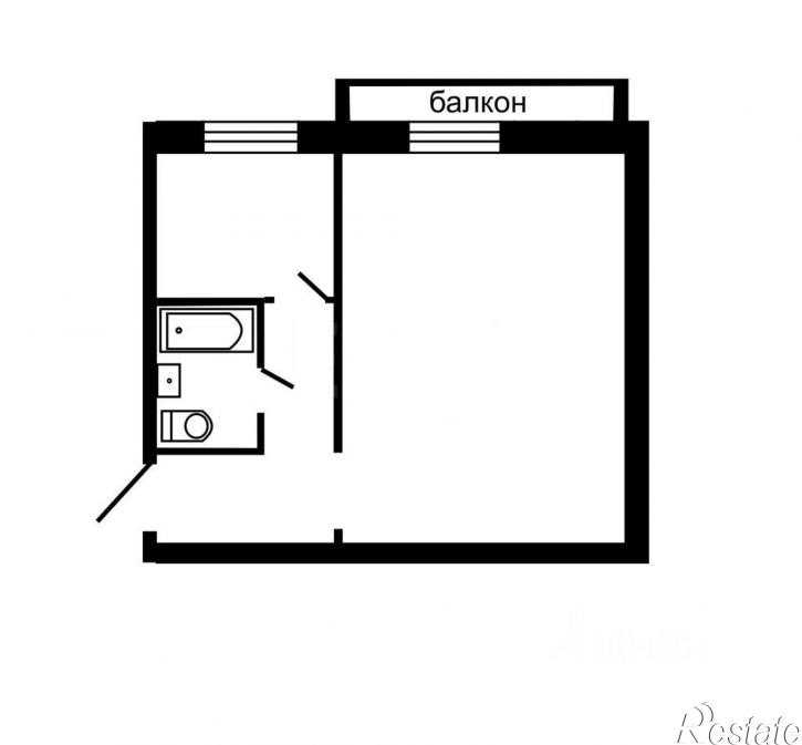 1-комн квартира