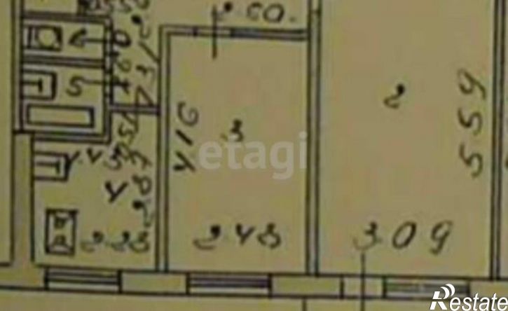 2-комн квартира Липецк, 15-й микрорайон, 21
