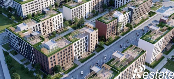2-комн квартира в новом доме село Ленино