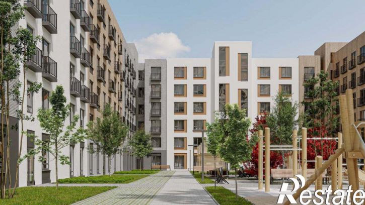 2-комн квартира в новом доме село Ленино